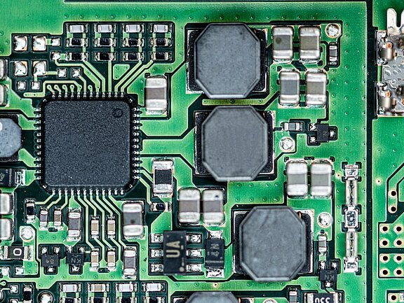 Laser Soldering Through Hole Device